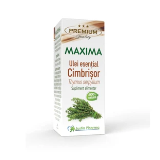 Эфирное масло тимьяна, внутреннее применение, 10 мл, Justin Pharma