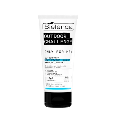 Bielenda Only for Men Outdoor Challenge, зволожуючий і заспокійливий крем для обличчя, 50 мл: ціни та характеристики
