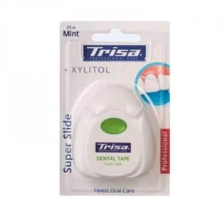 Зубна нитка Dental Band Зубна нитка Super Slide, 25 м, Trisa