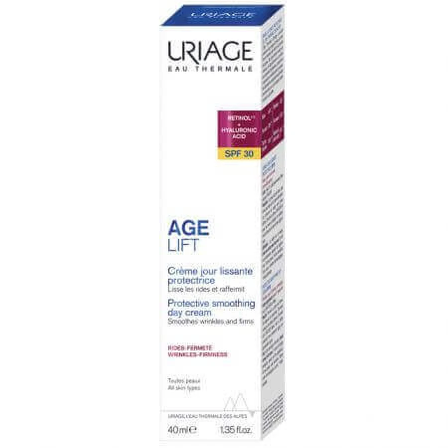 Денний крем для обличчя Age Lift, SPF 30, 40 мл, Uriage: ціни та характеристики