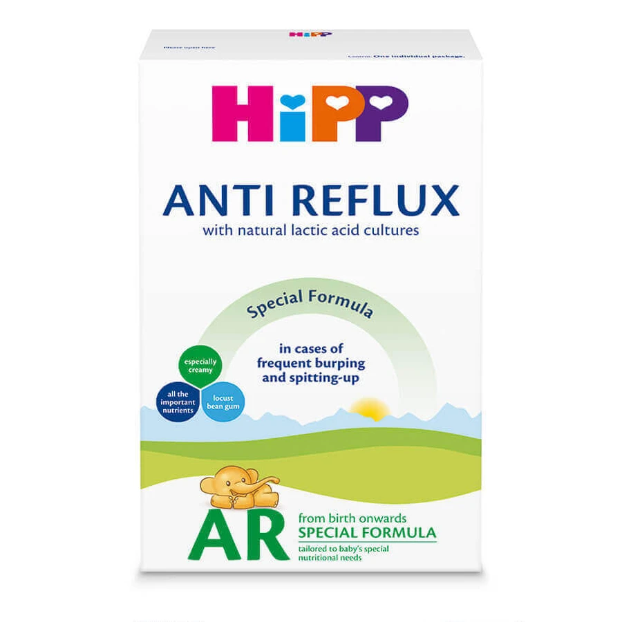 Специальная молочная смесь Hipp Anti-Reflux Organic, +0 місяців, 300 г: цены и характеристики