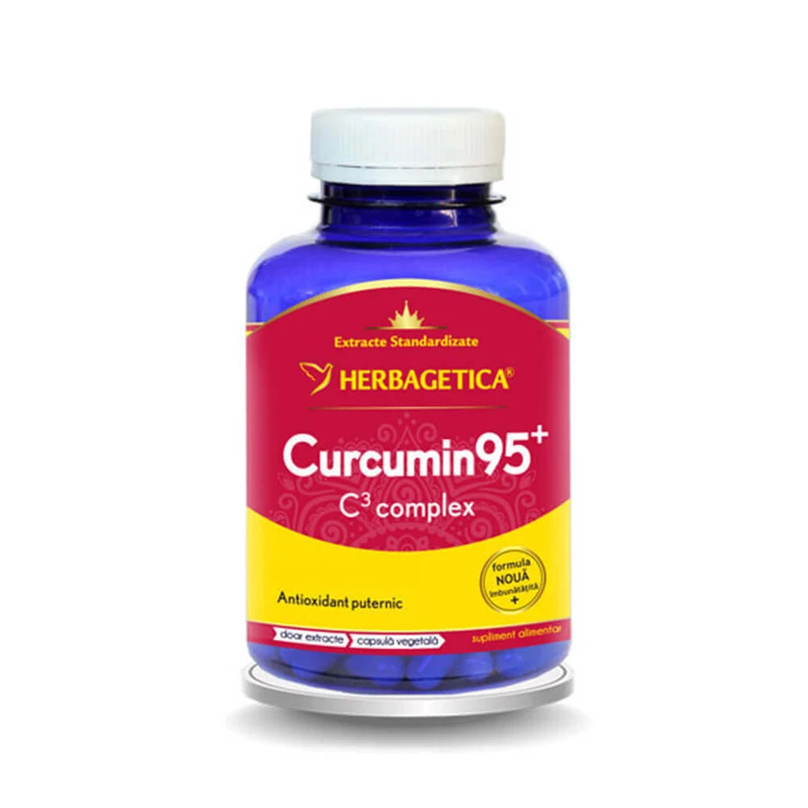 Комплекс Curcumin95+ C3, 120 капсул, Herbagetica: ціни та характеристики