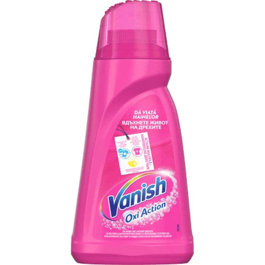 Пятновыводитель Vanish Oxi Action, 1 литр: цены и характеристики