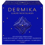 Dermika Luxury Neocollagen, колагенова крем-маска для сильної регенерації шкіри та зменшення зморшок, нічна, 50 мл.