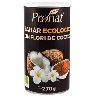 Органический кокосовый цветочный сахар, 270 г, Pronat