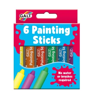 Набор из 6 цветных карандашей Magic Painting Sticks, Galt
