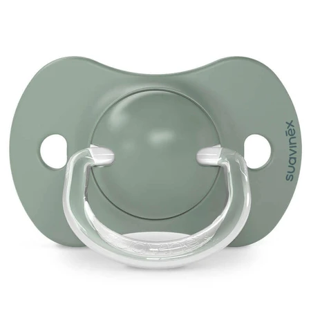 Suavinex A walk in park SX Pro, физиологический манекен, силикон, оливково-зеленый, 6-18 месяцев, 2 шт.: цены и характеристики