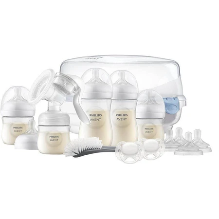 Набор для грудного вскармливания Philips Avent Natural Response с ручным молокоотсосом и стерилизатором MW: цены и характеристики
