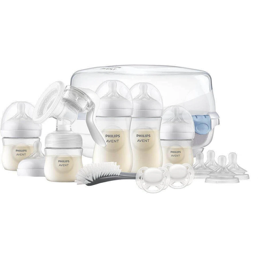Набор для грудного вскармливания Philips Avent Natural Response с ручным молокоотсосом и стерилизатором MW: цены и характеристики