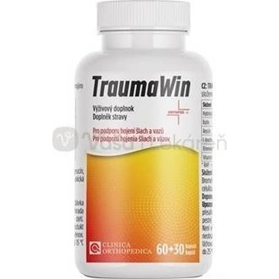 TraumaWin - Clinica ORTHOPEDICA 1×60+30 cps, дієтична добавка: ціни та характеристики