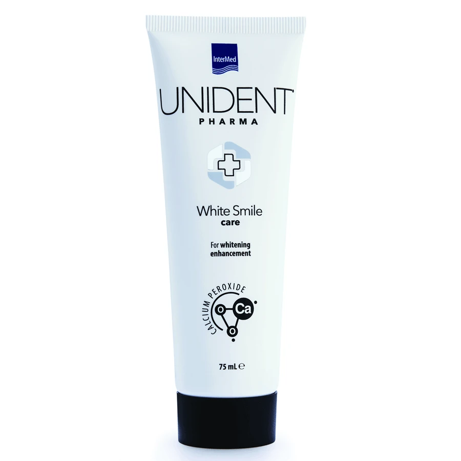 Зубная отбеливающая паста White Smile Care Unident Pharma, 75 мл, Intermed: цены и характеристики