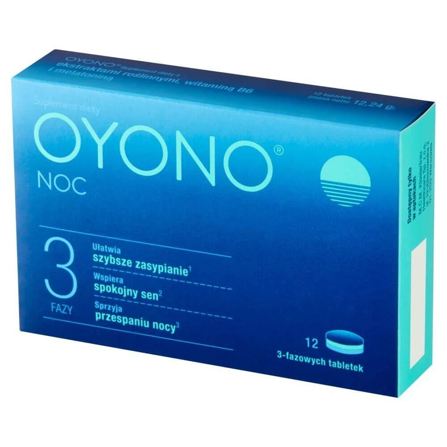 Комплекс Oyono Night, 12 таблеток: ціни та характеристики