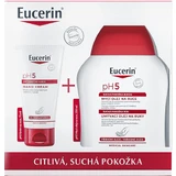Eucerin pH5 Кассета - масло для мытья рук + крем для рук