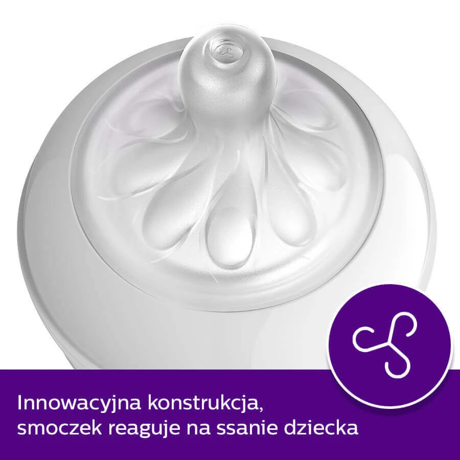 Avent Natural Response, отзывчивая соска для бутылочек, поток 2, SCY962/02, с рождения, 2 шт.: цены и характеристики