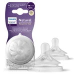 Avent Natural Response, отзывчивая соска для бутылочек, поток 2, SCY962/02, с рождения, 2 шт.: цены и характеристики