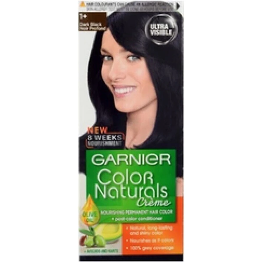 Garnier Color Naturals перманентный цвет волос 1+ Ультра черный 1×1 штука, цвет волос: цены и характеристики