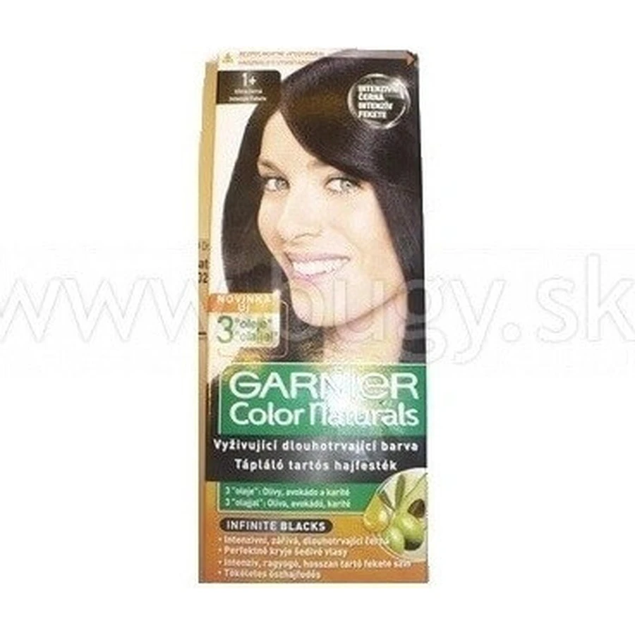 Garnier Color Naturals перманентный цвет волос 1+ Ультра черный 1×1 штука, цвет волос: цены и характеристики