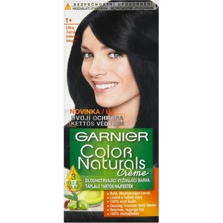 Garnier Color Naturals перманентный цвет волос 1+ Ультра черный 1×1 штука, цвет волос: цены и характеристики