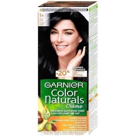 Garnier Color Naturals перманентный цвет волос 1+ Ультра черный 1×1 штука, цвет волос: цены и характеристики