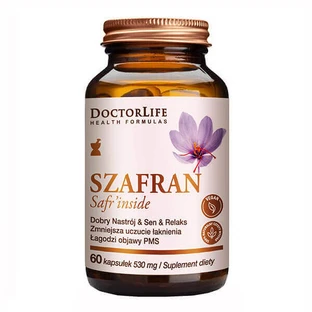  Шафран Doctor Life Szafran, 60 капсул