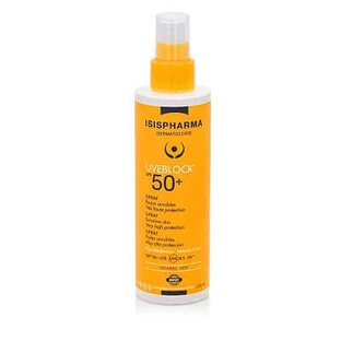 Сонцезахисний спрей UVEBLOCK від Isis Pharma SPF 50+, 200 мл
