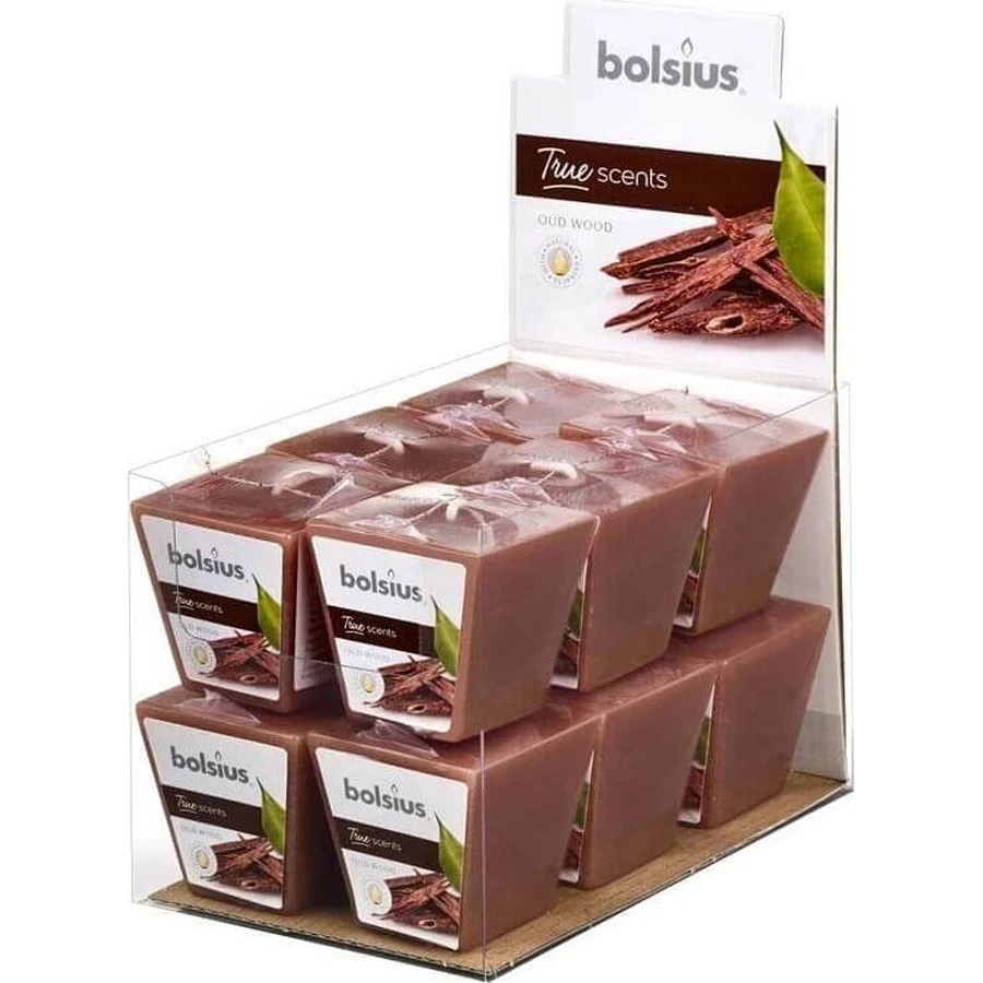 Bolsius Aromatic 2.0 Votiv 48 мм дерево Уд, ароматична свічка 1×1 шт, ароматична свічка: ціни та характеристики