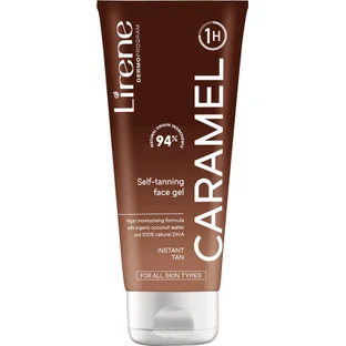 Lirene CARAMEL GLOW Self-Tanning Facial Serum Cream, 75 мл