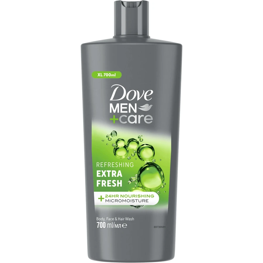 Гель для душа DOVE MEN+CARE Extra Fresh 700 мл: цены и характеристики