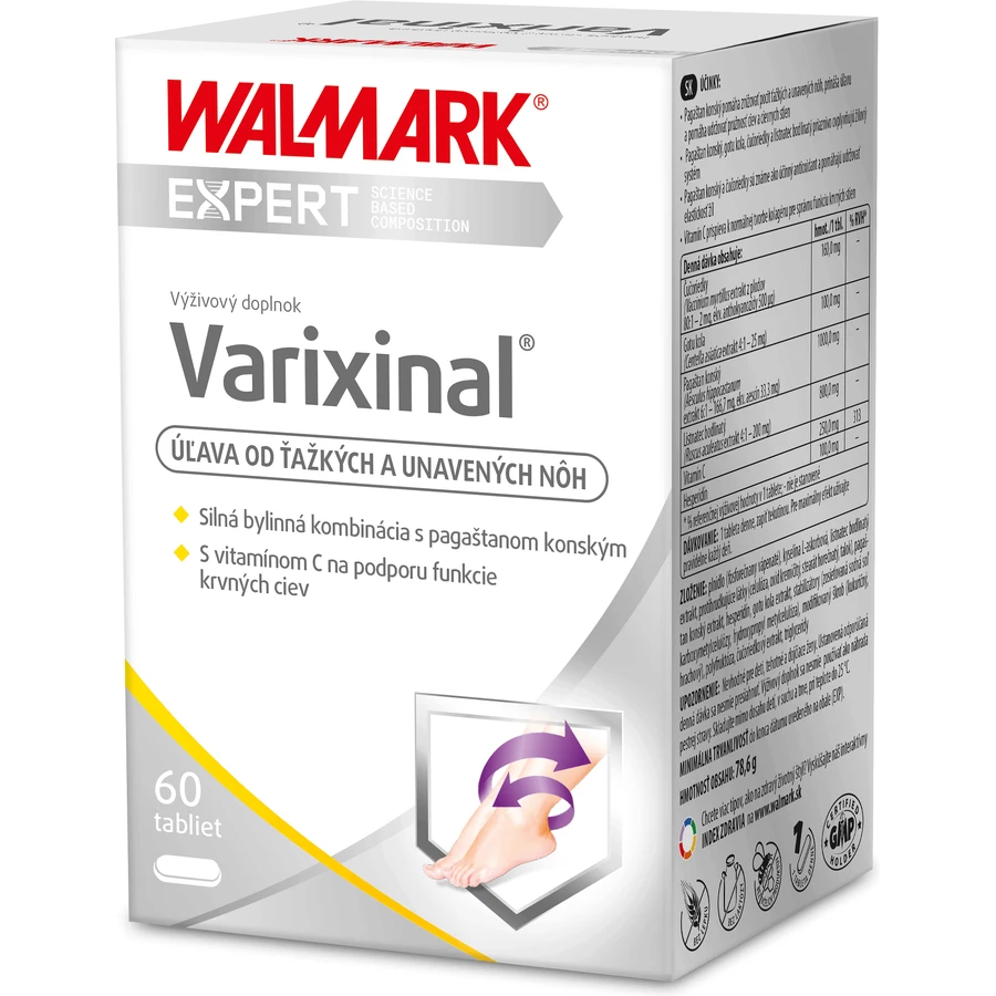 Walmark Varixinal 60 таблеток: цены и характеристики