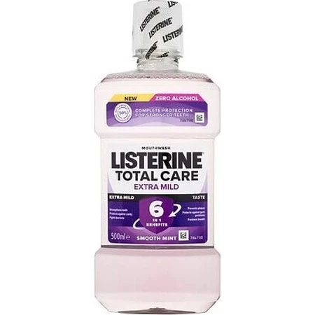 LISTERINE® TOTAL CARE Екстра м'який ополіскувач для порожнини рота 1×500 мл, ополіскувач для порожнини рота: ціни та характеристики