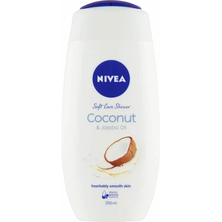 NIVEA Гель для душа Кокос 250 мл 1×250 мл, увлажняет кожу: цены и характеристики