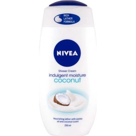 NIVEA Гель для душа Кокос 250 мл 1×250 мл, увлажняет кожу: цены и характеристики