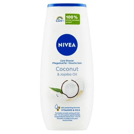 NIVEA Гель для душа Кокос 250 мл 1×250 мл, увлажняет кожу: цены и характеристики