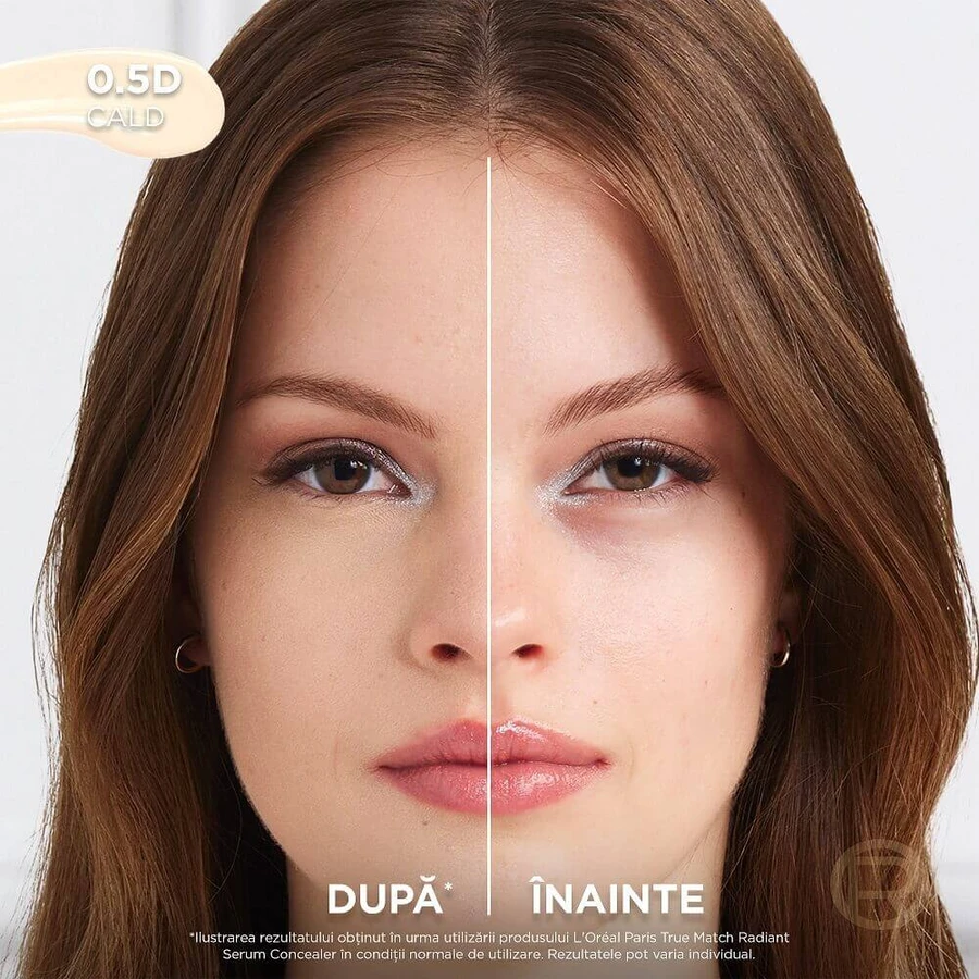 Сироватка-консилер True Match, відтінок 0.5D, 10 мл, Loreal: ціни та характеристики