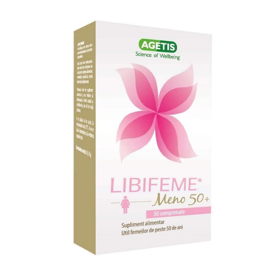 Лібіфеме Мено 50+, 30 таблеток, Agetis: ціни та характеристики
