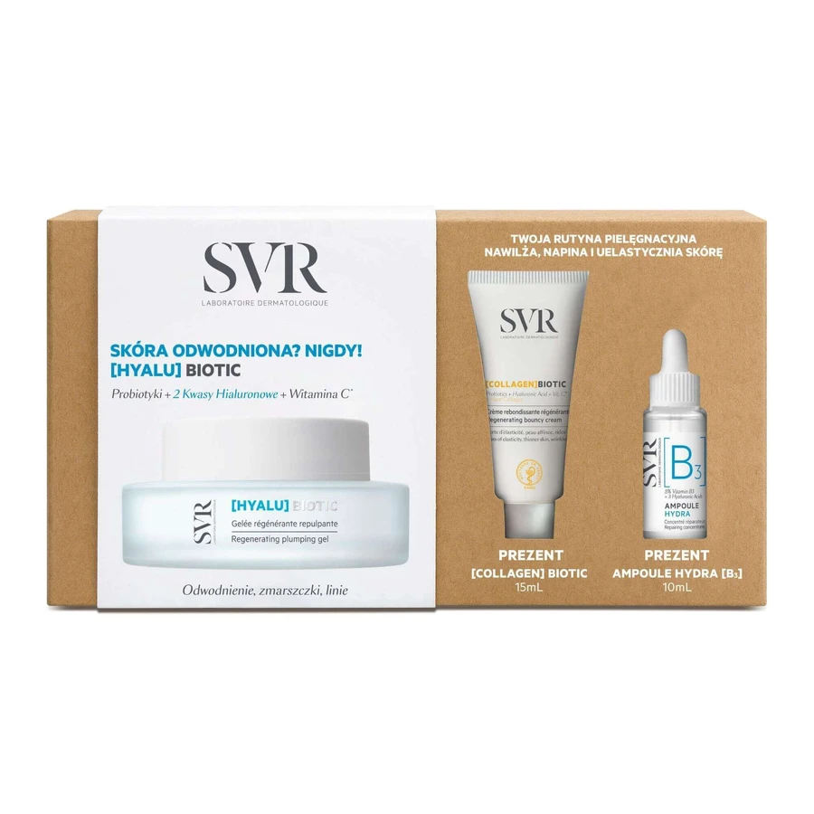 SVR Biotic Kit el Hyalu Biotic 50 мл + ампула Hydra B3 концентрат 10 мл + крем Collagen Biotic 15 мл: цены и характеристики