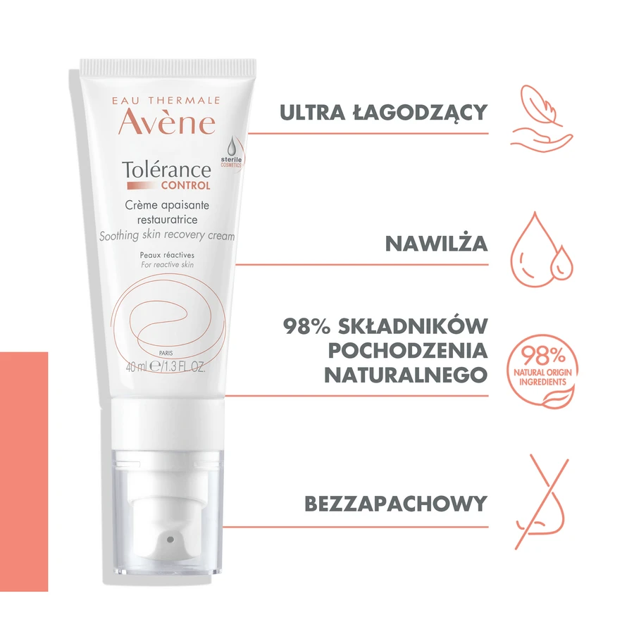Eau Thermale Avene, Крем для контролю толерантності, проти старіння та регенерації, 40 мл: ціни та характеристики