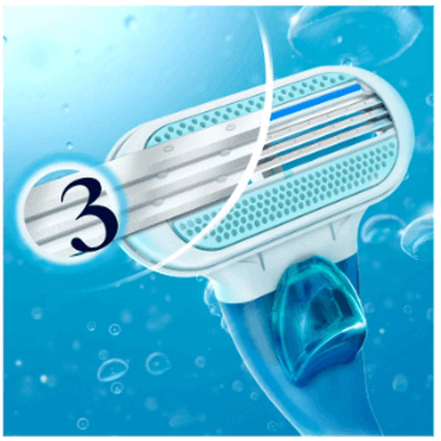 Gillette Venus Venus Гладка бритва + 2 бритвені головки: ціни та характеристики