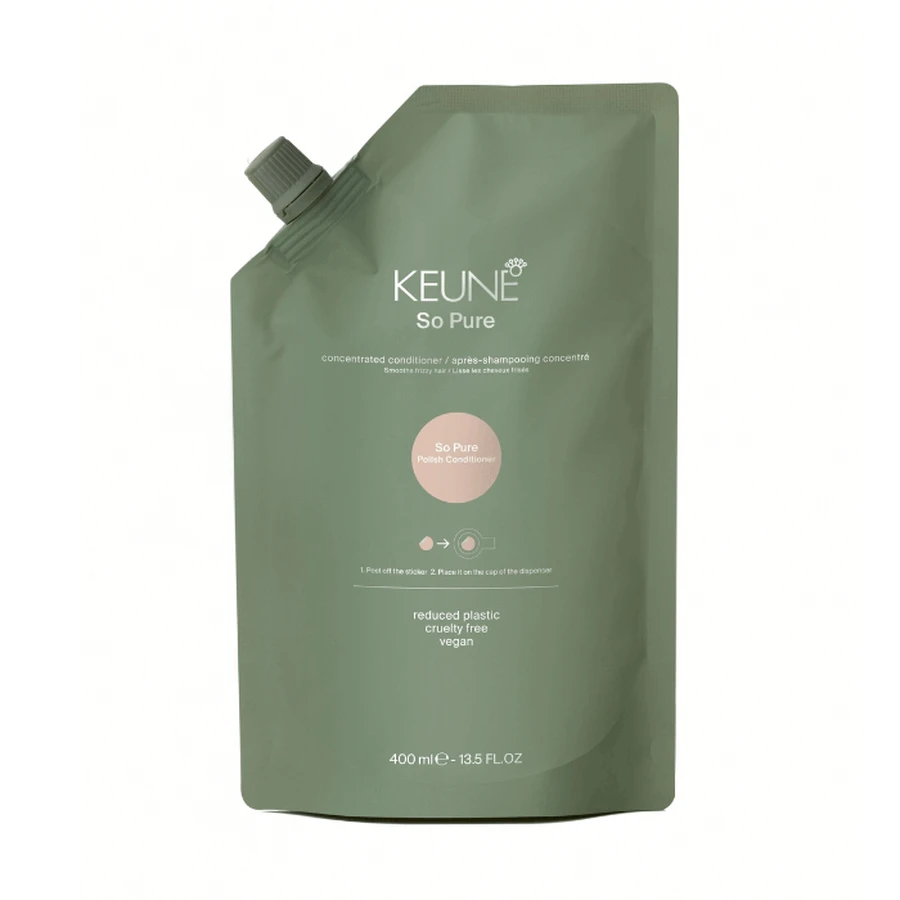 Кондиціонер для волосся So Pure Polish Refill, 400 мл, Keune: ціни та характеристики