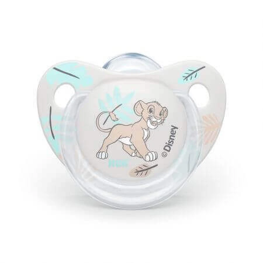 Соска силіконова Disney, M1, 0 - 6 місяців, Король Лев, 2 штуки, Nuk: ціни та характеристики