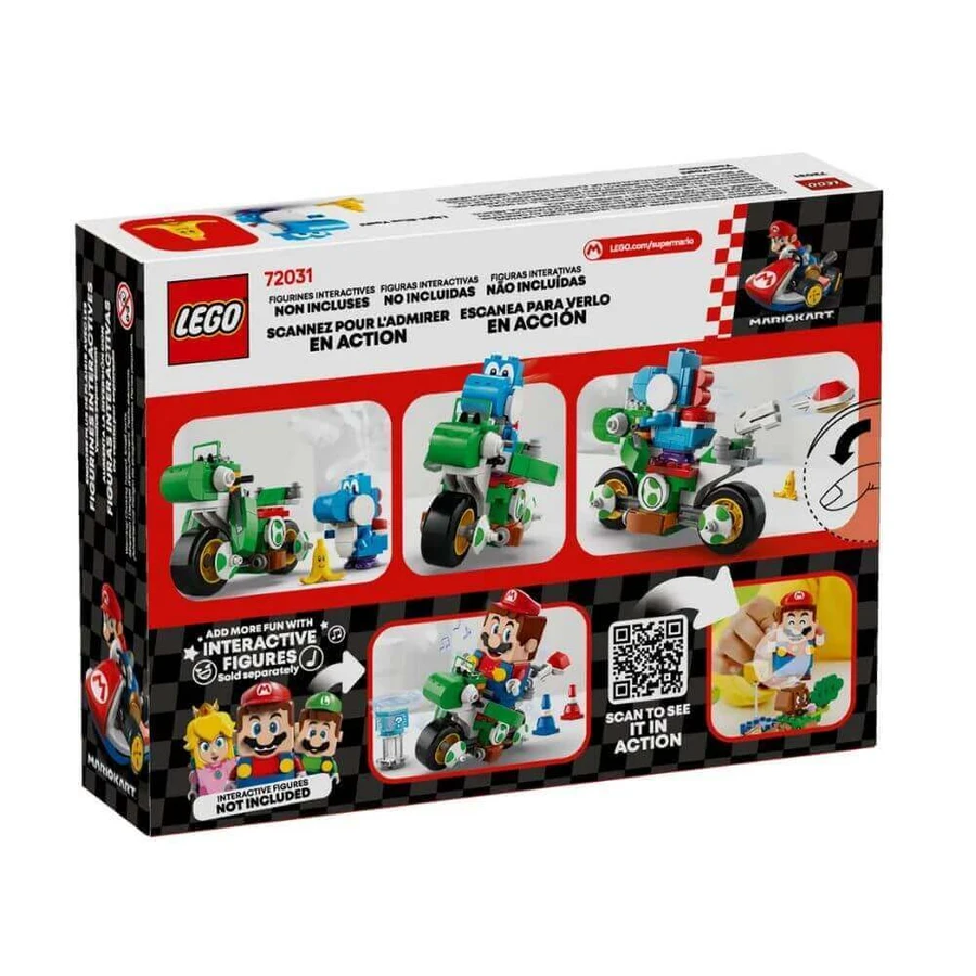 Mario Kart Yoshi Bike Super Mario, 7 лет+, 72031, Lego: цены и характеристики