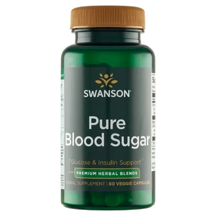 Swanson Pure Blood Sugar, 60 вегетаріанських капсул