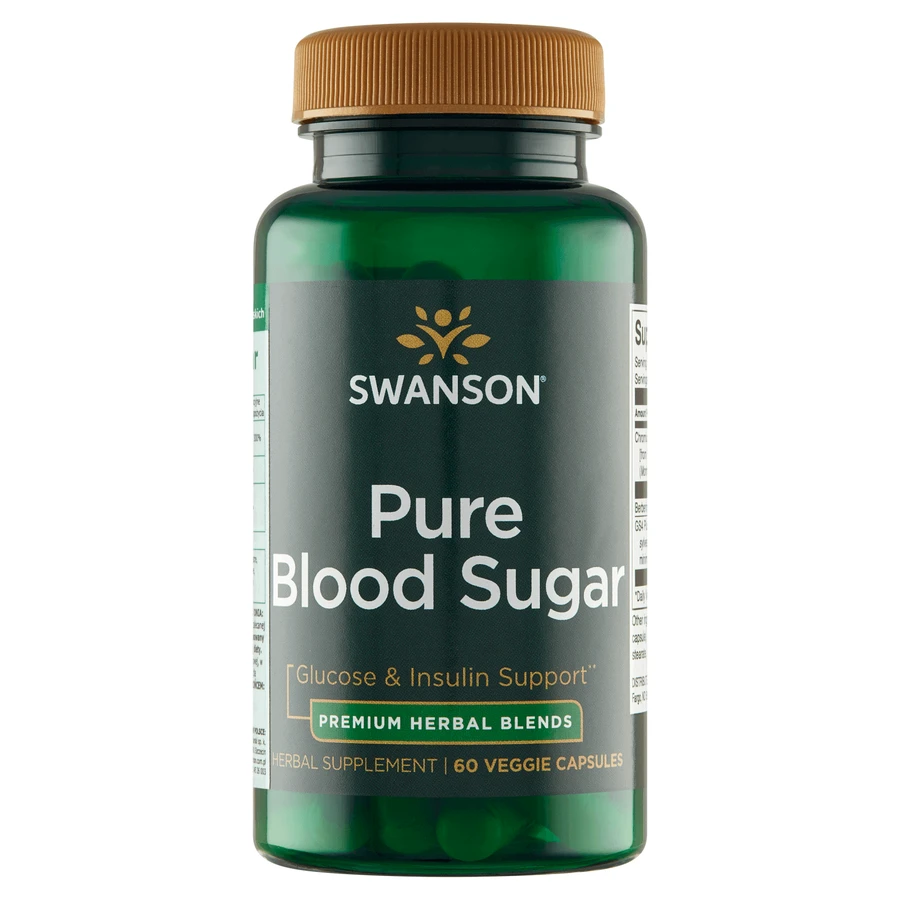 Swanson Pure Blood Sugar, 60 вегетаріанських капсул: ціни та характеристики