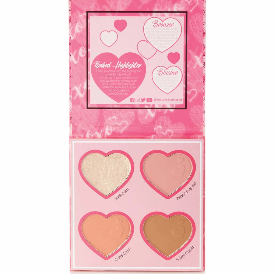 Палітра для обличчя Sunkissed Cupid`s Match Палітра для обличчя Cupid`s Match: ціни та характеристики