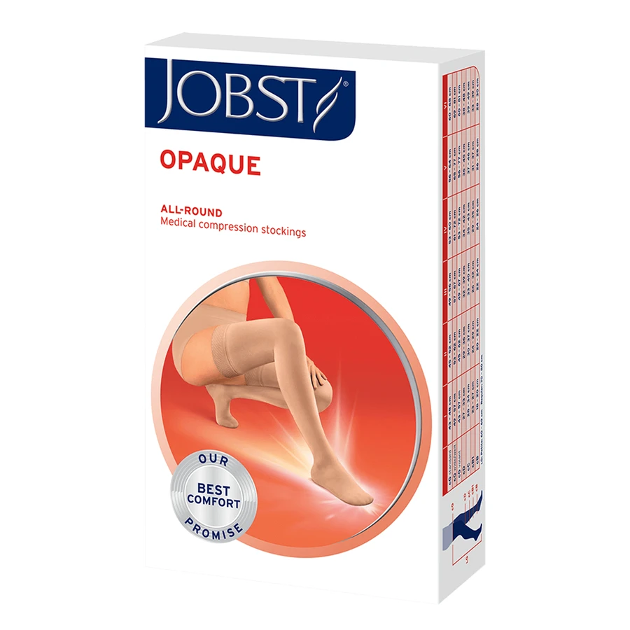 Jobst Opaque, компрессионные носки, CCL2, закрытый носок, размер 4, натуральный: цены и характеристики