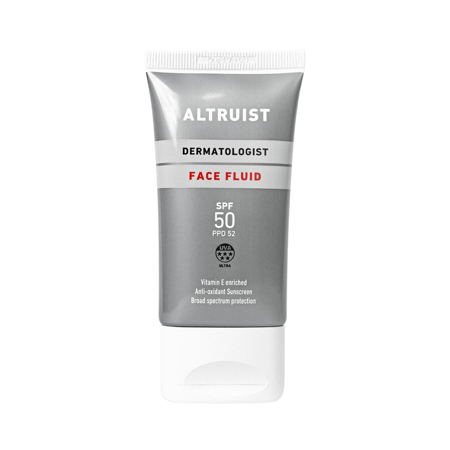 Altruist Sunscreen Face Fluid, солнцезащитный крем с ниацинамидом, SPF 50, 50 мл: цены и характеристики