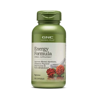 Энергетическая формула GNC Herbal Plus Formula for Energy (184402), 100 капсул