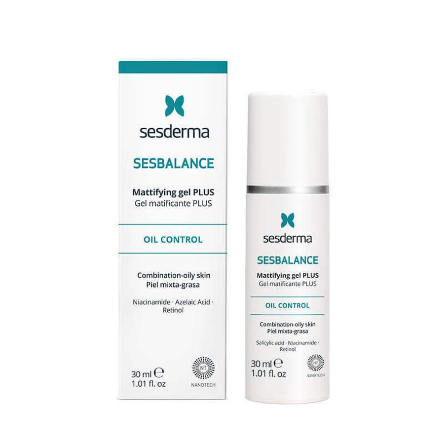 Sesderma Sesbalance Матуючий гель плюс для комбінованої та жирної шкіри, 30 мл: ціни та характеристики