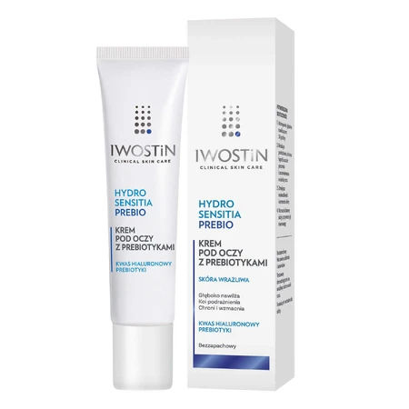 Iwostin, Крем для повік Hydro Sensitia Prebio з пребіотиками, 15 мл: ціни та характеристики