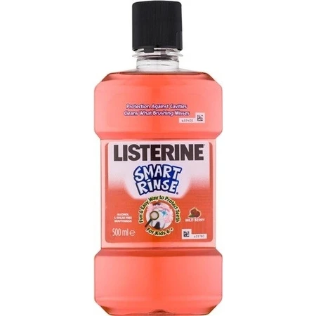 LISTERINE® SMART RINSE™ Ополіскувач для порожнини рота ягідний 1×500 мл, ополіскувач для порожнини рота: ціни та характеристики